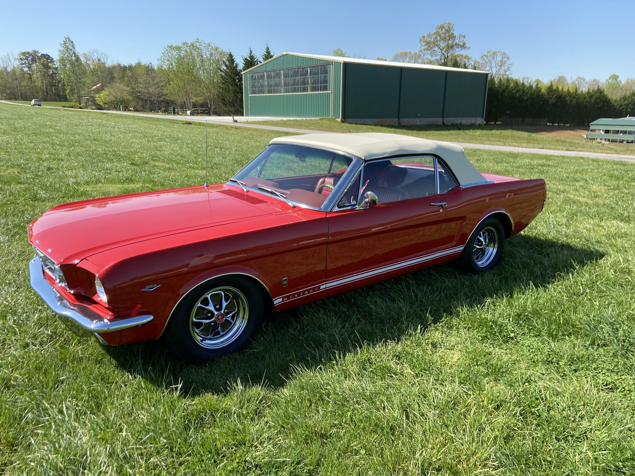 1965 Ford Mustang Convertible 289 4-Speed – Sesame Cars