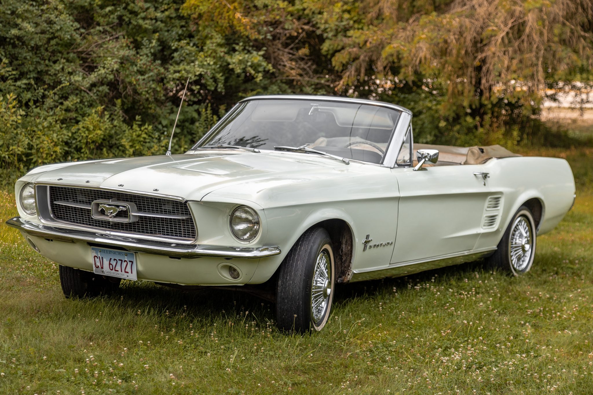 1967 Ford Mustang Convertible 3-Speed – Sesame Cars