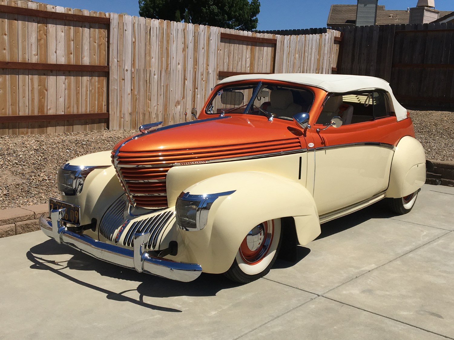 1939 Graham Sharknose Convertible Sesame Cars